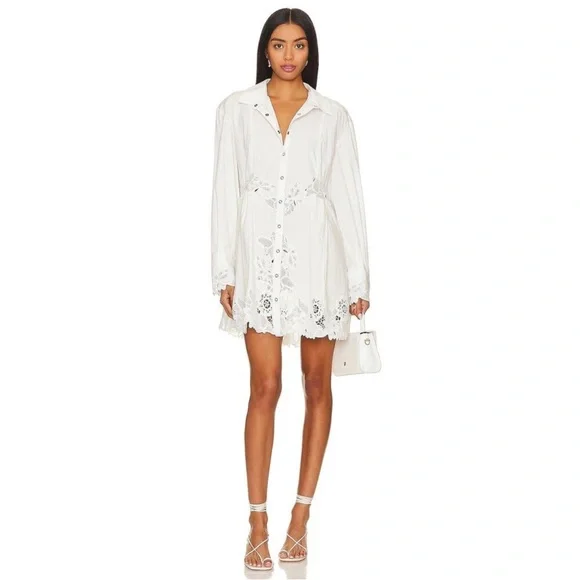 Free People White Constance Dress - Picture 6 of 12